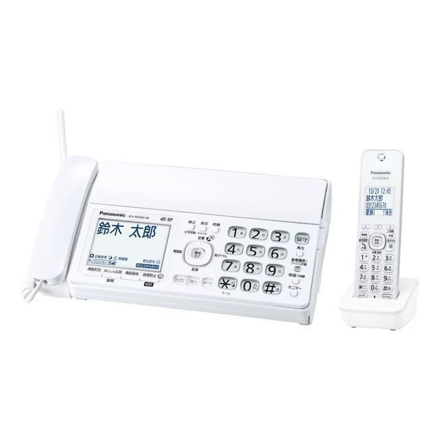 Panasonic（パナソニック） 電話機 KX-PD360DL-W [ホワイト] : らいぶ