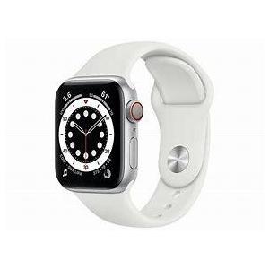 超美品 Apple Watch 6 Cellular 40mm バンド付 保証有 Apple Watch Series 6（GPS + Cellularモデル）- 40mmブルー