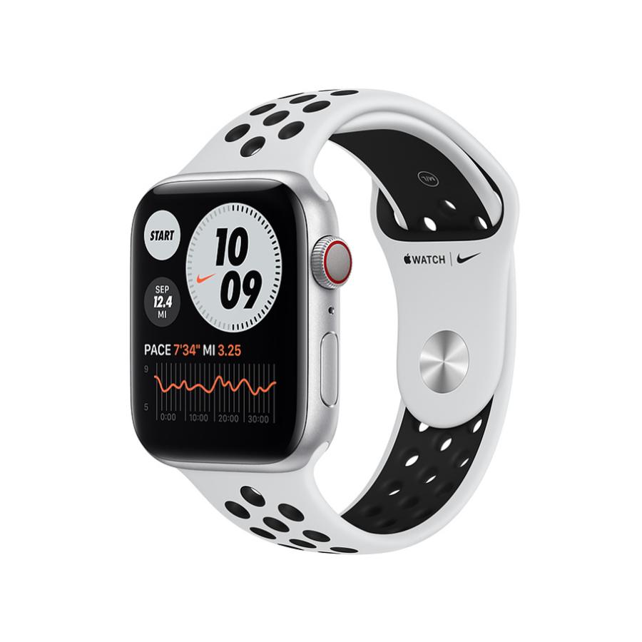 Apple Watch Nike Series 6 GPS+Cellularモデル 44mm M09W3J/A [ピュアプラチナム/ブラックNikeスポーツバンド] 買取価格比較