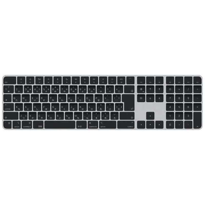 【ほぼ未使用】MagicKeyboard (JIS) MMMR3J/A Apple Magic Keyboard テンキー付き (JIS) MMMR3J/A [ブラック] : らい