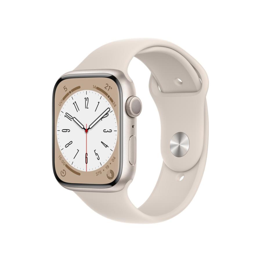 Apple Watch Series 8 (GPS モデル)-45mm 即日発送 Apple Watch Series 8 GPSモデル 45mm MNP23J/A [スターライトスポーツ