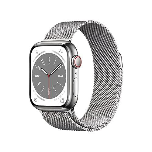 Apple Watch Series 8 GPS+Cellularモデル 41mm MNJ83J/A [シルバーステンレススチールケース/シルバーミラネーゼループ] 買取価格比較