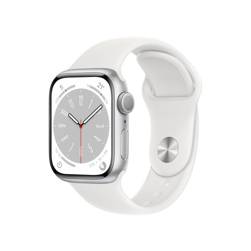 Apple Watch Series 8 GPSモデル 41mm MP6K3J/A [シルバー/ホワイト 