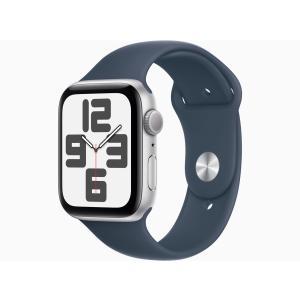 Apple Watch SE 第2世代 GPSモデル 44mm MREE3J/A [シルバー/ストーム 