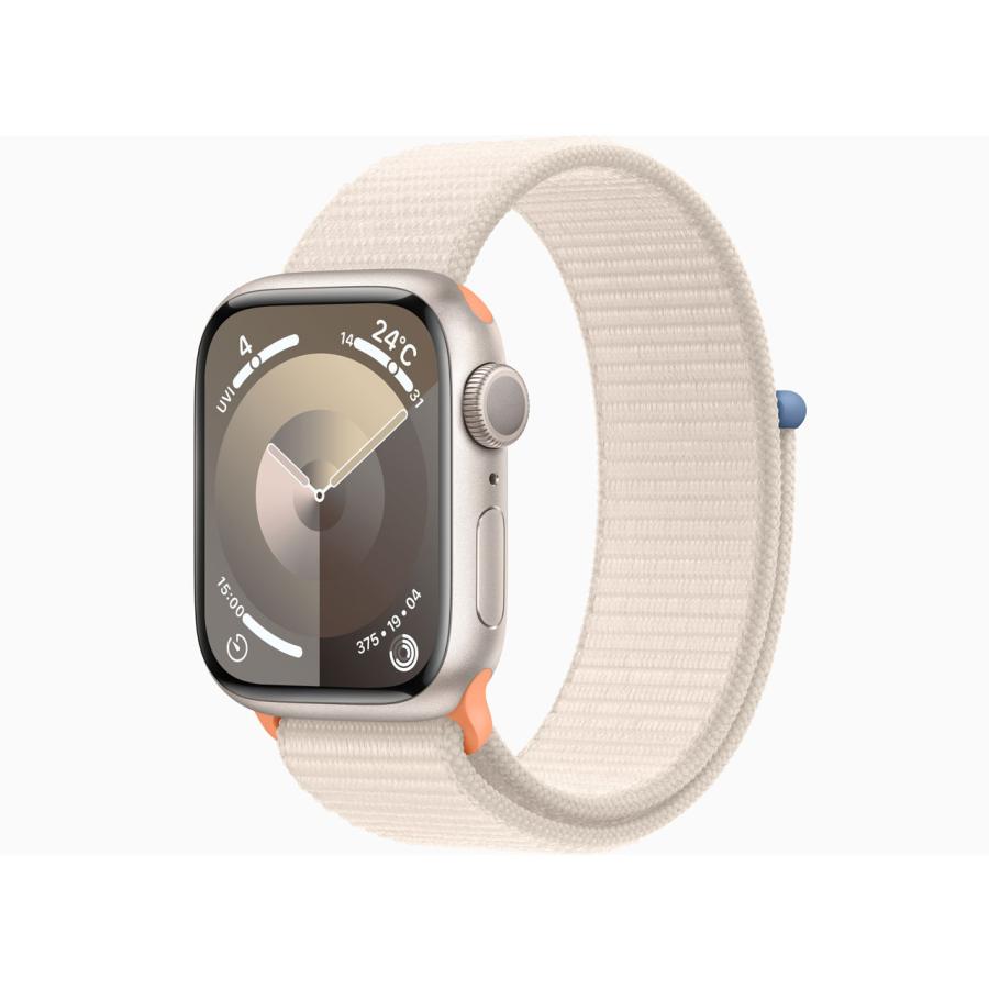 Apple Watch Series 9 GPSモデル 41mm MR8V3J/A [スターライトスポーツ  