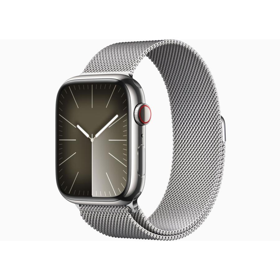 Apple Watch Series 9 GPS+Cellularモデル 45mm MRMQ3J/A [シルバーミラネーゼループ] 買取価格比較