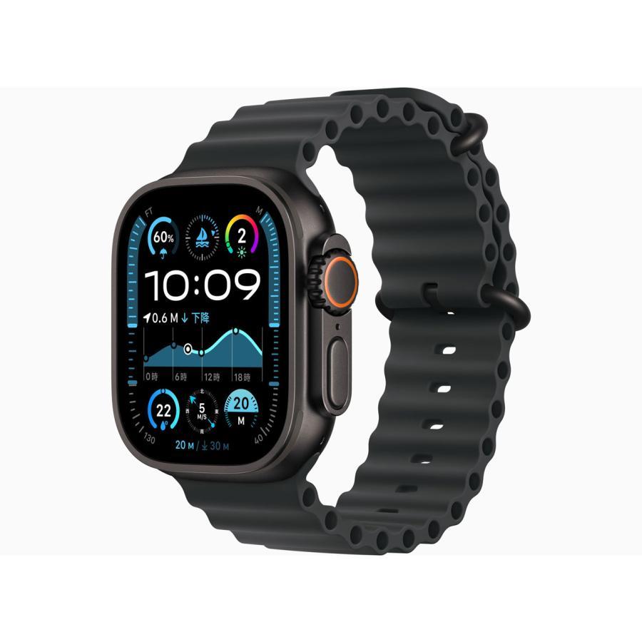 Apple Watch Ultra 2 GPS+Cellularモデル 49mm MX4P3J/A [ブラック