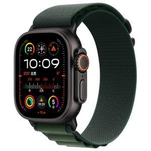 Apple Watch Ultra 2 GPS+Cellularモデル 49mm MX4R3J/A [ブラック・ダークグリーンアルパインループ M] 買取価格比較
