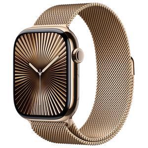 Apple Watch Series 10（GPS + Cellularモデル）- 46mm チタニウムケース MC7T4J/A【ゴールドチタニウムケースとゴールドミラネーゼループ - S/M】 買取価格比較