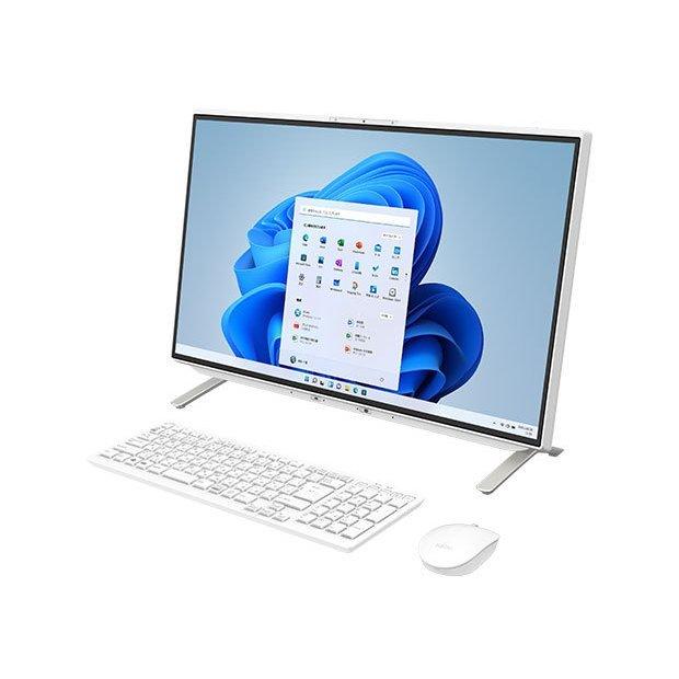 富士通ESPRIMO FMV F60/H3 デスクトップPC windows11 デスクトップパソコン FMV ESPRIMO FH60/H3 ホワイト FMVF60H3W [23.8