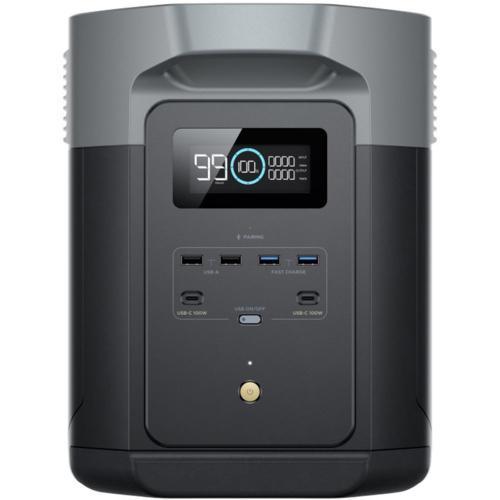 COFLOW FDELTA2MAX-JP ポータブル電源 パネル付 未使用品 開封済み 【ハンズクラフト宜野湾店】 ECOFLOW 「訳あり品-外箱傷あり」EcoFlow ポータブル電源 DELTA2 MAX