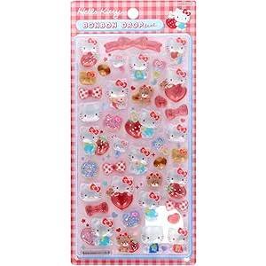 クロミ ボンボンドロップシール ハローキティ 赤 [S8812098] : らいぶ