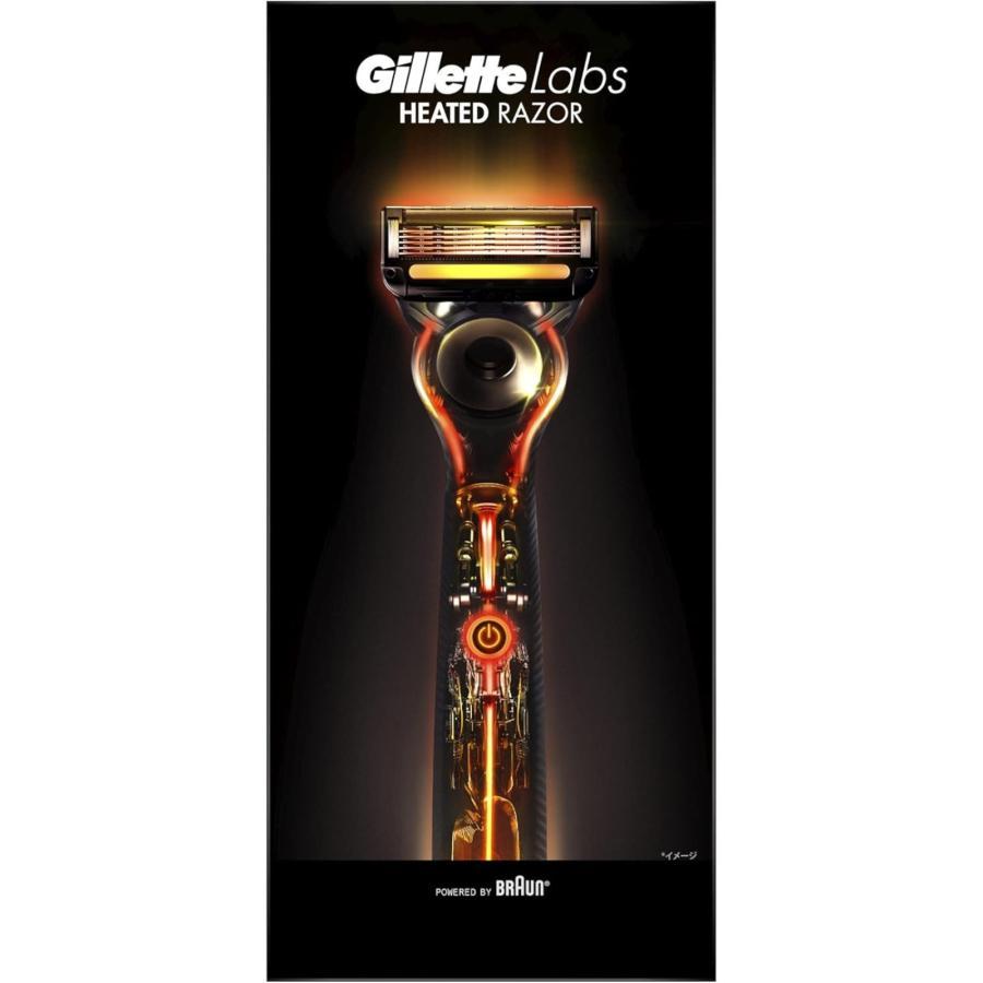 Gillette Labs ヒーテッドレーザー 髭剃り　※並行輸入、新品 Gillette Labs シェーバー ヒーテッドレーザー 髭剃り 本体 替刃2個付