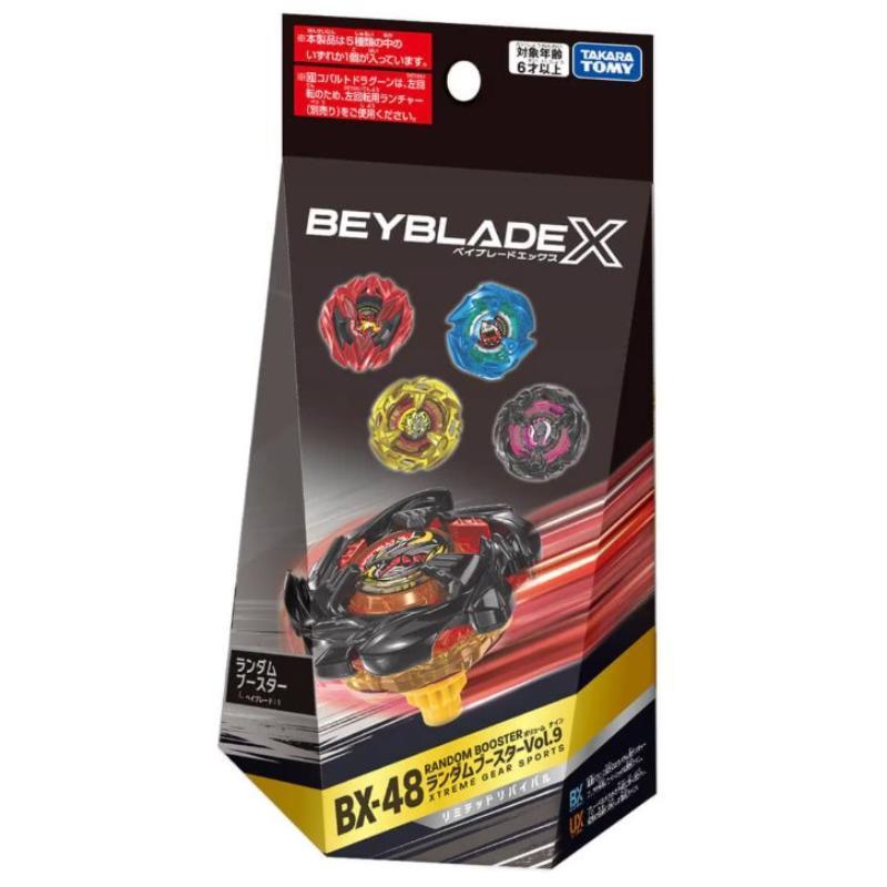 新品未開封　Beyblade X 9個セット ランダムブースター ランブー ベイブレードX BEYBLADE X BX-48 ランダムブースターVol.9 : らいぶ