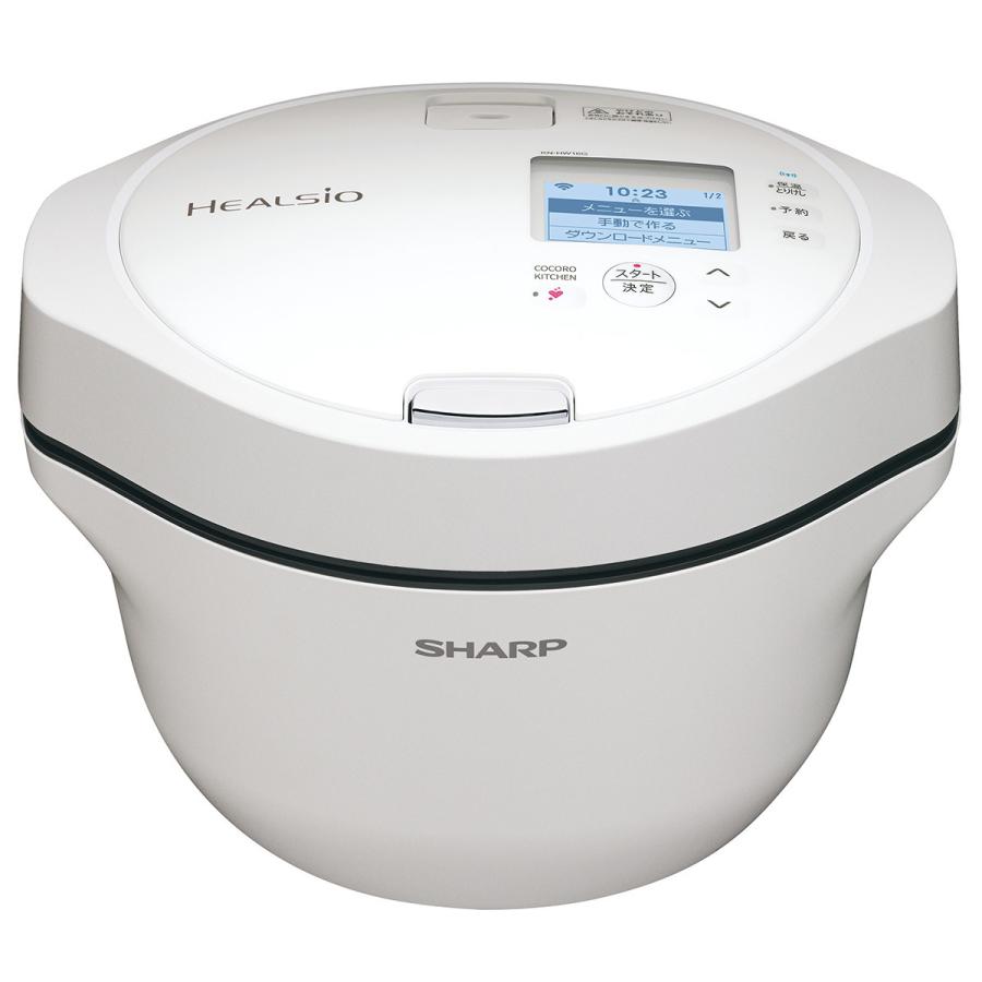 SHARP】ヘルシオホットクック KN-HW16G-W ホワイト 【公式通販】