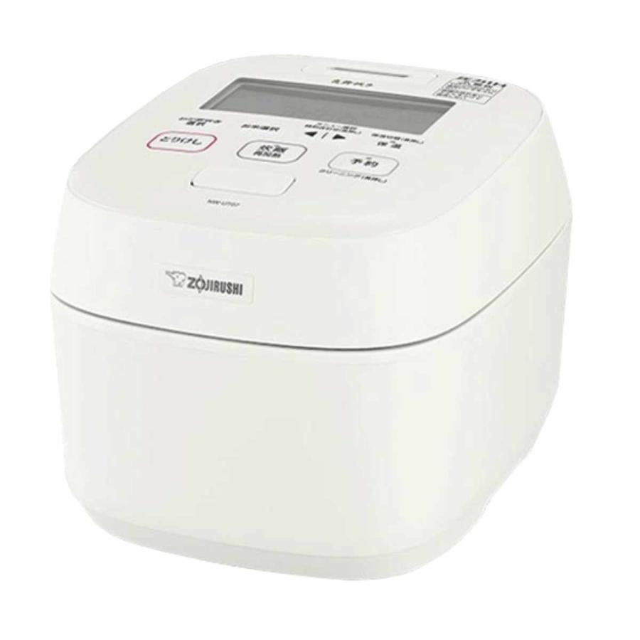 炎舞炊き 「訳あり品-外装箱傷あり」新品炊飯器 象印 NW-UT07-WZ [絹白