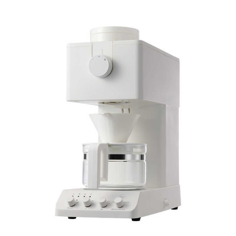 ②新品 TWINBIRD ツインバード 全自動コーヒーメーカー CM-D457W ツインバード（TWINBIRD） 全自動コーヒーメーカー CM-D457W [ホワイト