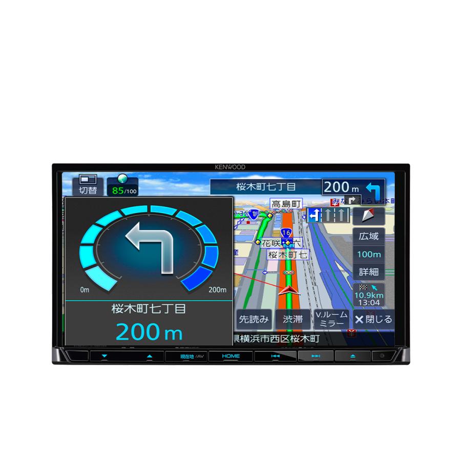 彩速ナビ 「訳あり品-外装箱傷あり」新品 KENWOOD ケンウッド MDV-L308