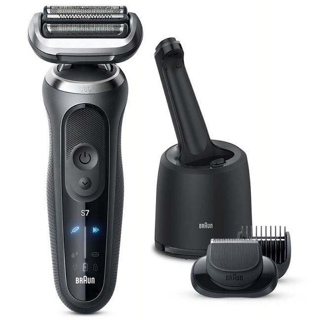 Braun S7 メンズ電気シェーバー 新品未使用品 72-G7500CC BRAUN Series 7 シリーズ7 72-G7500cc [グレー] メンズシェーバー
