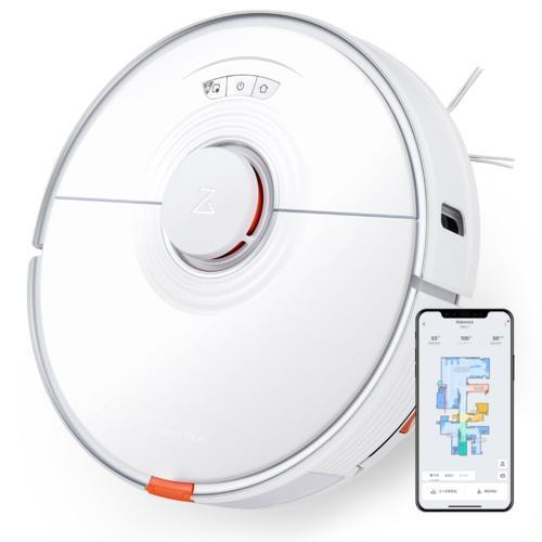 Roborocks7＋ ロボット掃除機本体 ホワイト シリーズ初のスマート自動ゴミ収集ドック搭載＆水拭きがさらに進化した