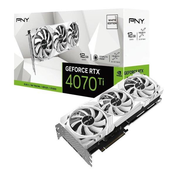 PNY GeForce RTX 4070 Ti 12GB VERTO LED [PCIExp 12GB] グラフィック