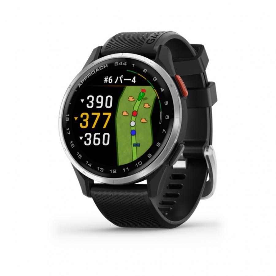 GARMIN APPROACH S44 ゴルフ　GPSナビ GARMIN（ガーミン） ゴルフ用GPSナビ Approach S44 [Black] : らいぶ