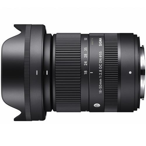 SIGMA 18-50mm f/2.8 レンズ　保証書、箱付き シグマ（SIGMA） 「訳あり品-外装箱傷あり」新品 18-50mm F2.8 DC DN