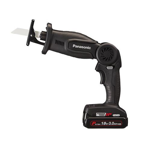 パナソニック 　EZ47A1PN2G-B　充電レシプロソー　18V 　3.0Ah 　電池2個、本体、充電器、ケース、金工刃(1枚))