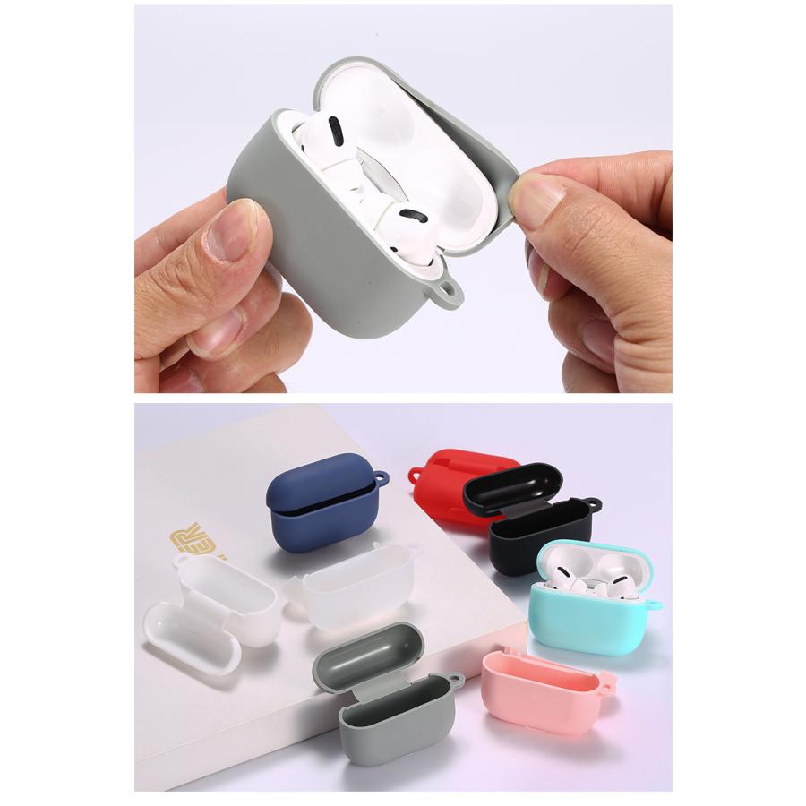 Apple   AirPods AirPods Pro カバー ケース  アクセサリー エアポッズ ケース エアポッド ケース かわいい  おしゃれ 可愛い case  シリコン 送料無料｜light-pc｜05