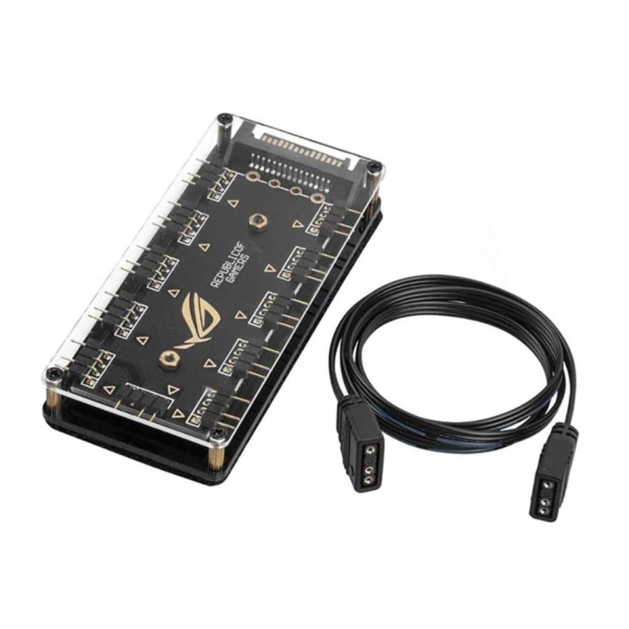 ARGB 分岐 rgb ハブ 3ピン 12ウェイ スプリッター 5V 3ピンRGB LED