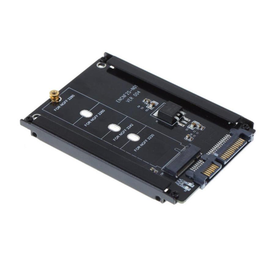 M.2 SSD変換マウンター （NGFF）SSD→9.5mm厚 2.5インチ