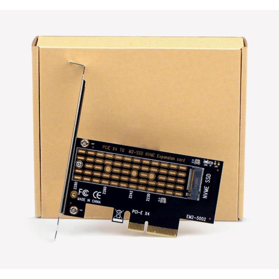 NVME M.2 PCIe変換カード 拡張/増設カード PCI-Express 3.0 X4対応 M.2