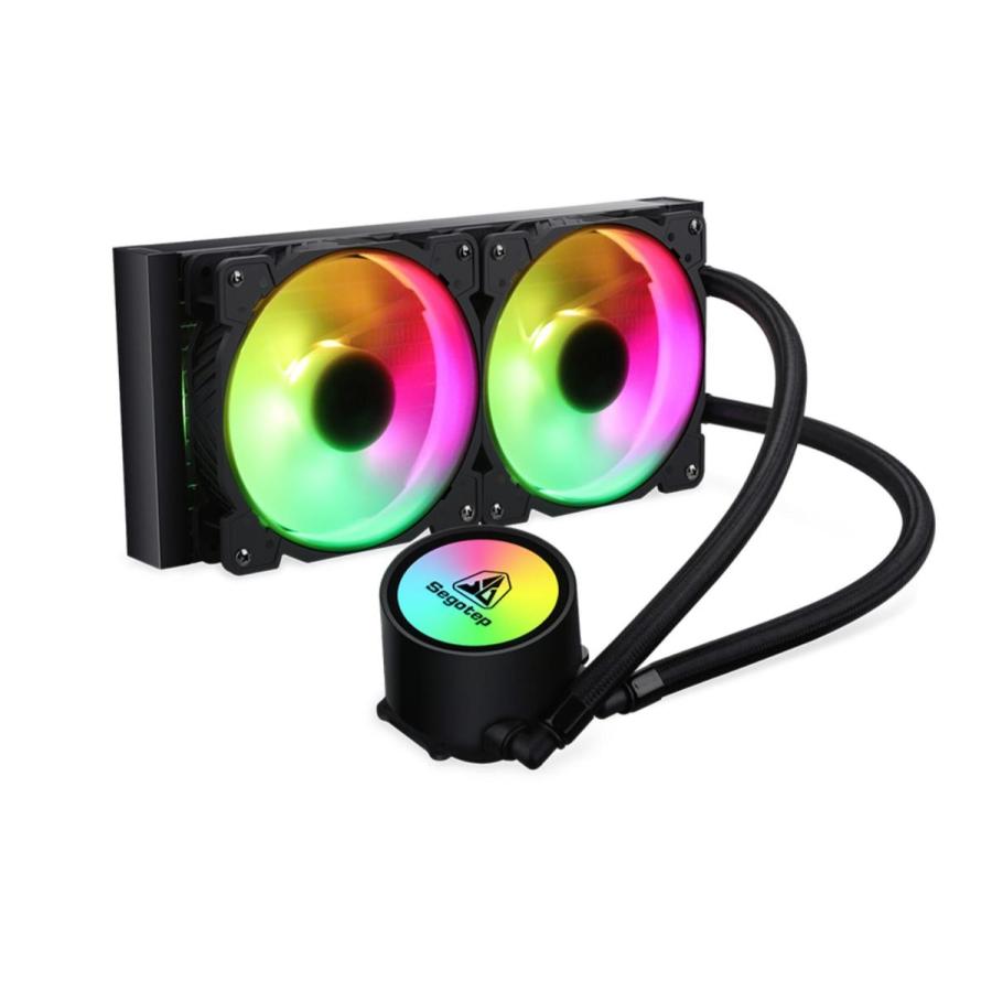 Segotep Beiced RGB 240  水冷CPUクーラー アドレサブル　RGB LEDを搭載　26種類のライティングモード　小型コントローラが付属　海外リテール |  | 01