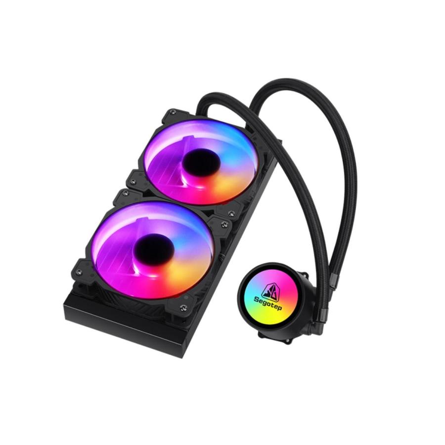 Segotep Beiced RGB 240  水冷CPUクーラー アドレサブル　RGB LEDを搭載　26種類のライティングモード　小型コントローラが付属　海外リテール |  | 12