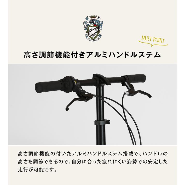 HARRY QUINN(ハリークイン) LONG BRIGHT 20インチ アルミフレーム