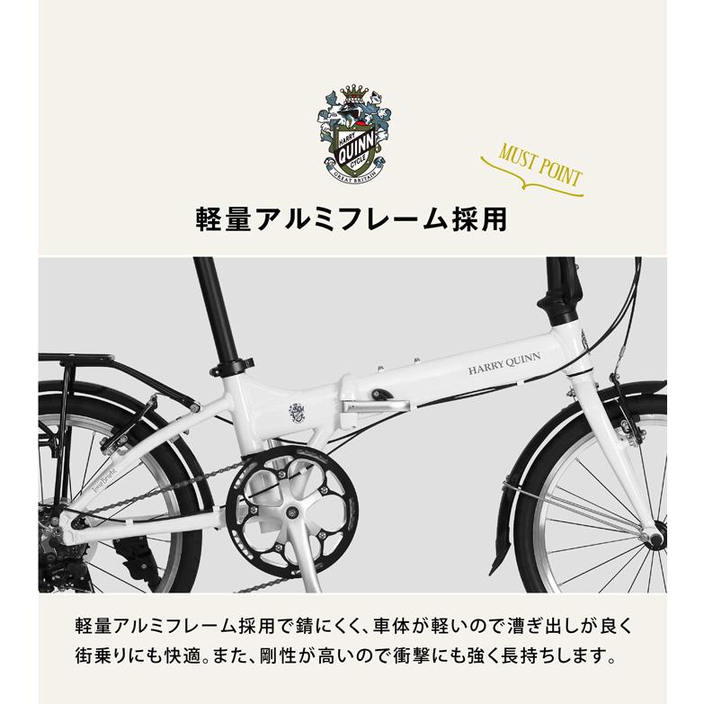 HARRY QUINN(ハリークイン) LONG BRIGHT 20インチ アルミフレーム