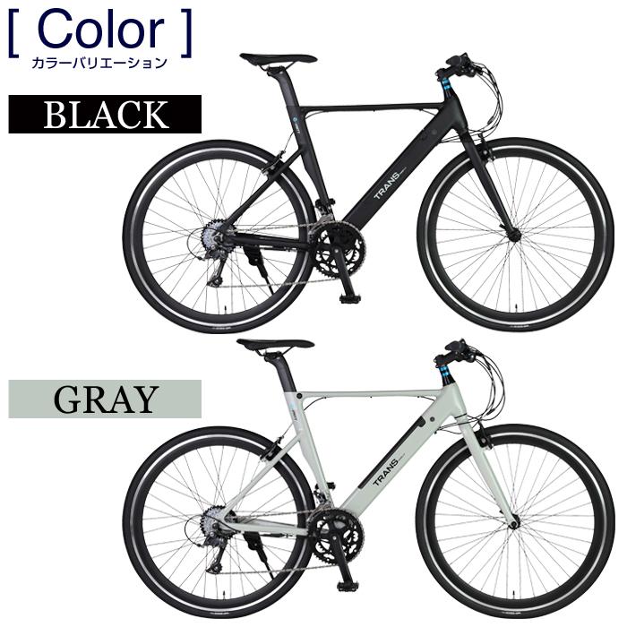 電動アシストクロスバイク アルミフレーム フレームインバッテリー(PAT