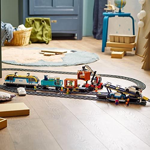 レゴleg0 シティ 貨物列車 60336 おもちゃ ブロック プレゼント 電車 でんしゃ 乗り物 のりもの 男の子 女の子 7歳以上 ｘ