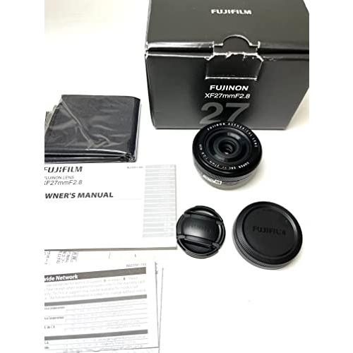税込】【税込】FUJIFILM 単焦点広角レンズ XF27mmF2.8 B ブラック