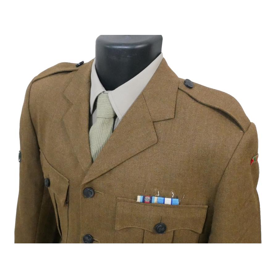 MILITARY（ミリタリー） イギリス軍 ウールネクタイ オリーブ/ブラウン