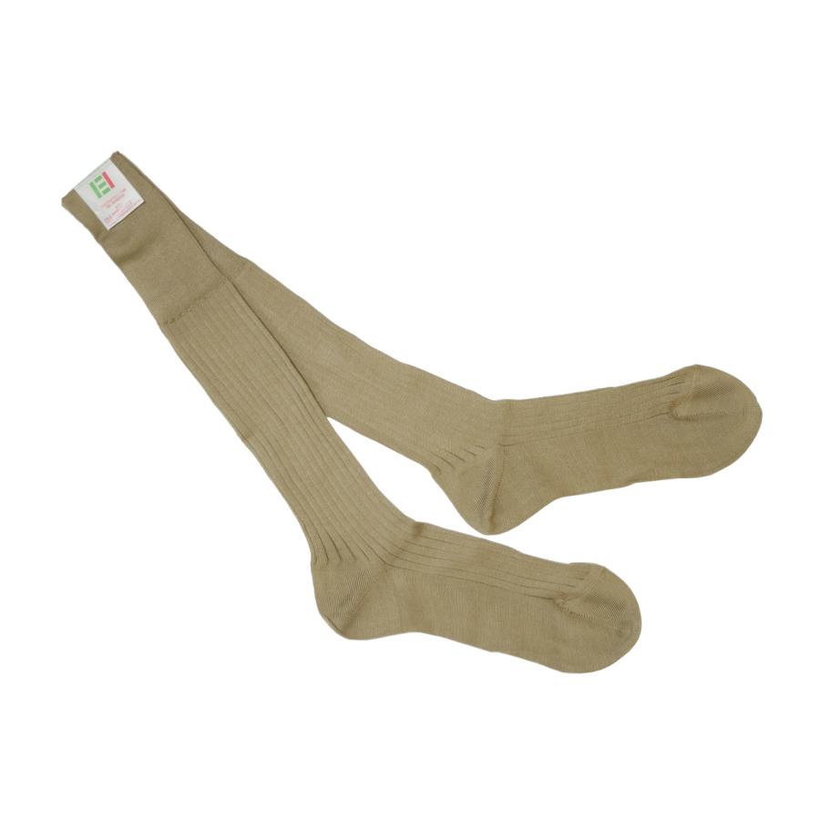 イタリア軍 コットン ロングソックス ライトカーキ 新品デッドストック | MILITARY