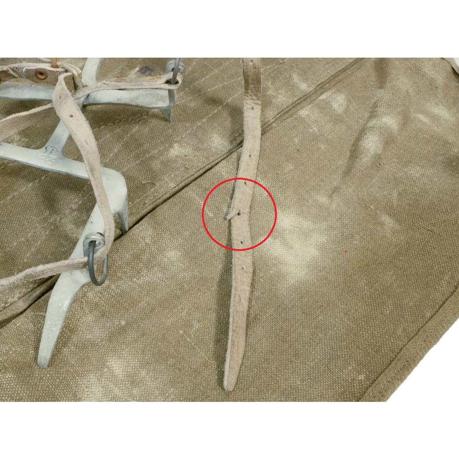 イタリア軍 ヴィンテージ アイゼン クランポン 28cm ※表記43 革帯要修理 画像現品a | MILITARY | 01