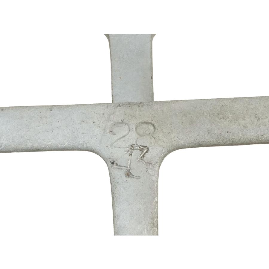 イタリア軍 ヴィンテージ アイゼン クランポン 28cm ※表記43 革帯要修理 画像現品a | MILITARY | 04