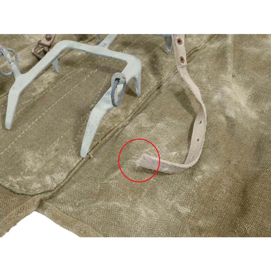 イタリア軍 ヴィンテージ アイゼン クランポン 28cm ※表記43 革帯破損 画像現品b | MILITARY | 01