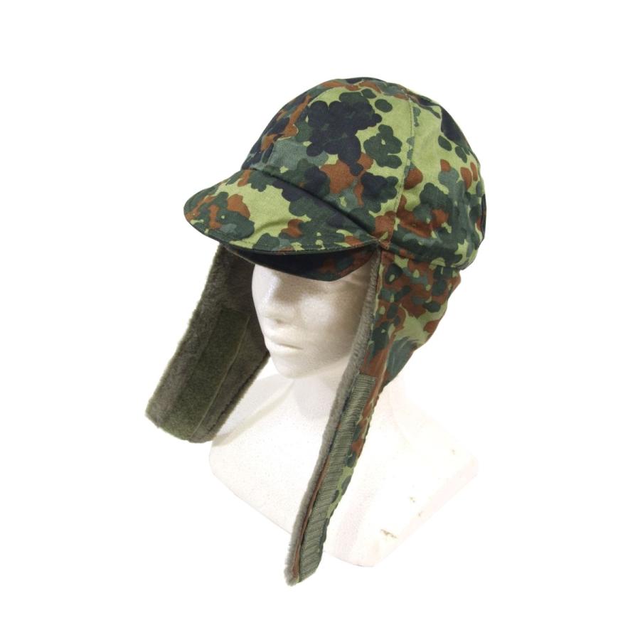 MILITARY（ミリタリー） ドイツ軍 ウィンターキャップ フレクターカモ