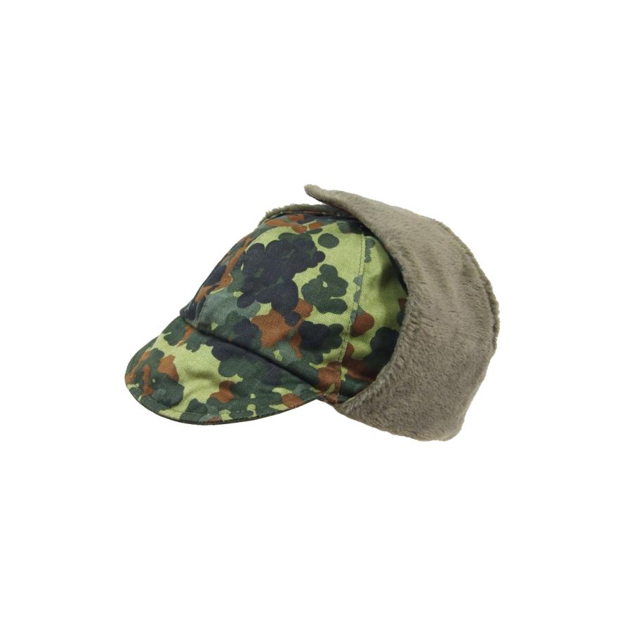 MILITARY（ミリタリー） ドイツ軍 ウィンターキャップ フレクターカモ