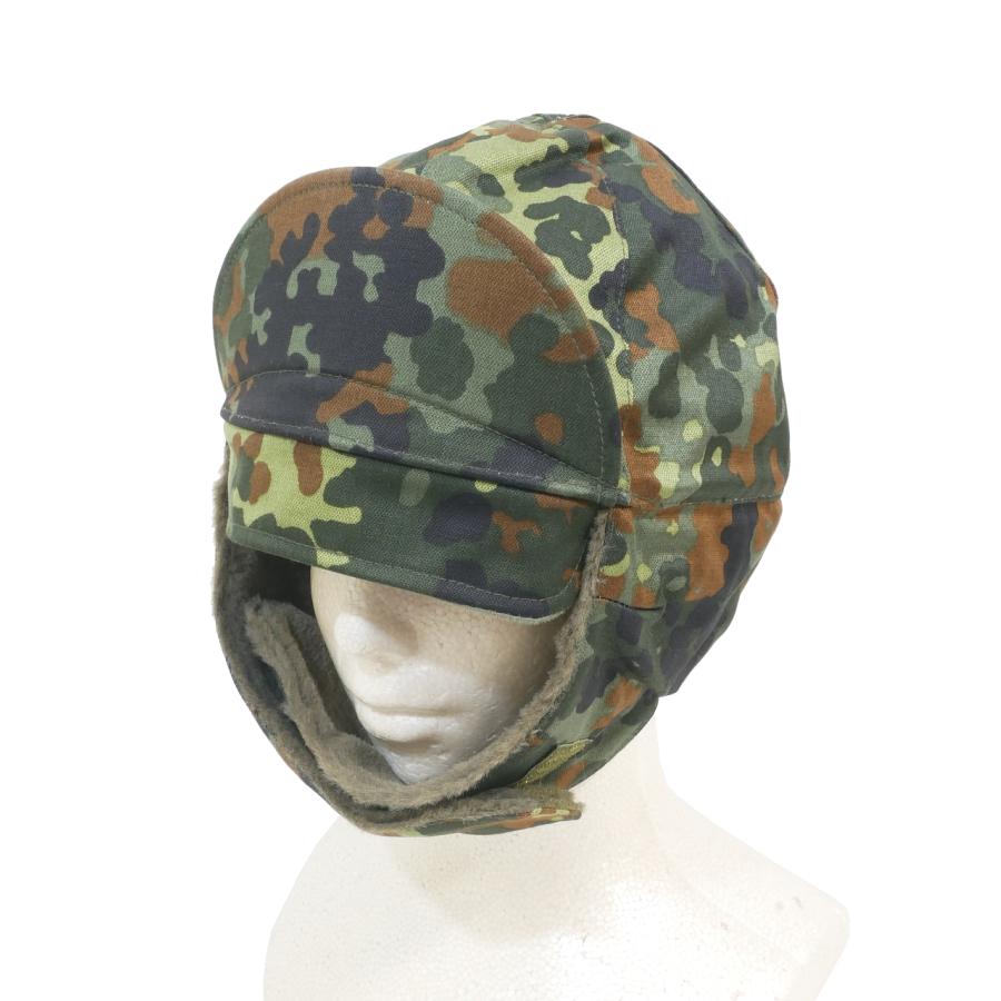 MILITARY（ミリタリー） ドイツ軍 ウィンターキャップ フレクターカモ
