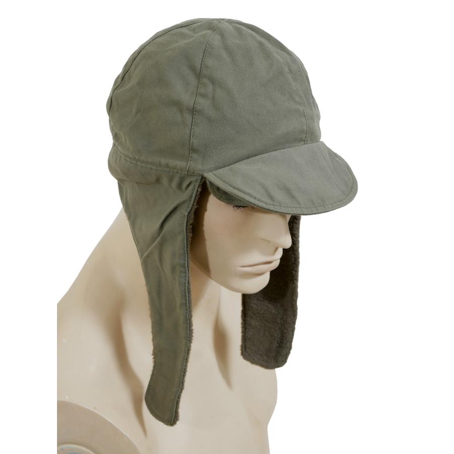 アメリカ陸軍　軍帽 MILITARY（ミリタリー） 西ドイツ軍 ウィンターキャップ OD 中古良