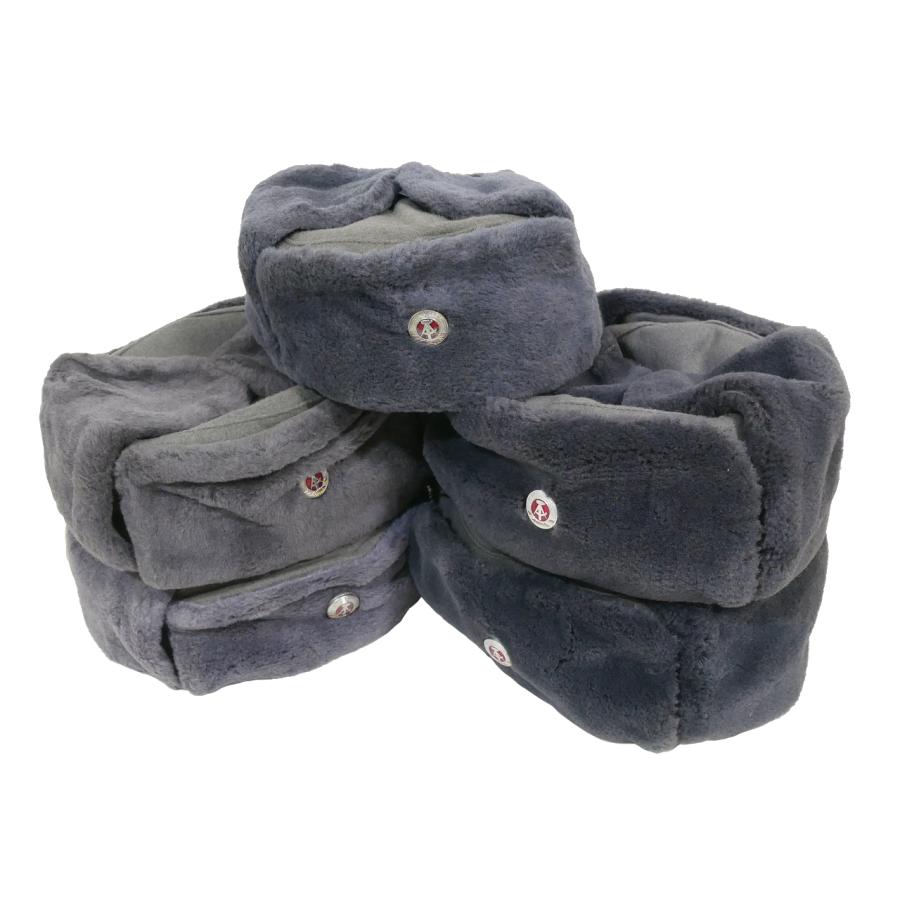 MILITARY（ミリタリー） 東ドイツ軍 ウシャンカ ボアハット 新品デッド