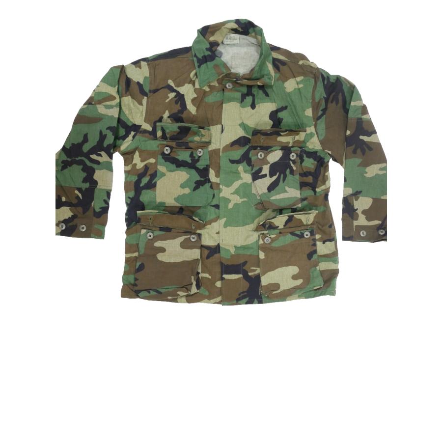 MILITARY（ミリタリー） アメリカ軍 ノンリップ BDUジャケット ウッド